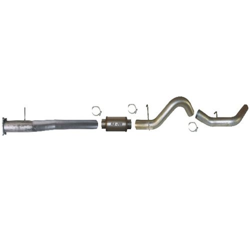 Flo-pro ss660 5&#034; stainless cat back/delete exhaust system 2011-2015 gm duramax