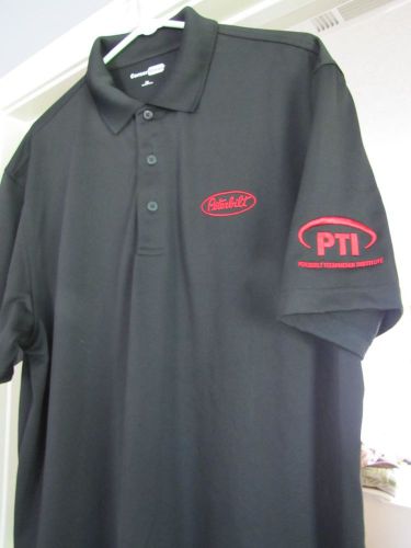 Peterbilt polo shirt black xl