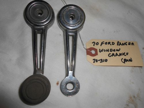 1970 ford ranger pickup  window cranks  ( pair ) , original part