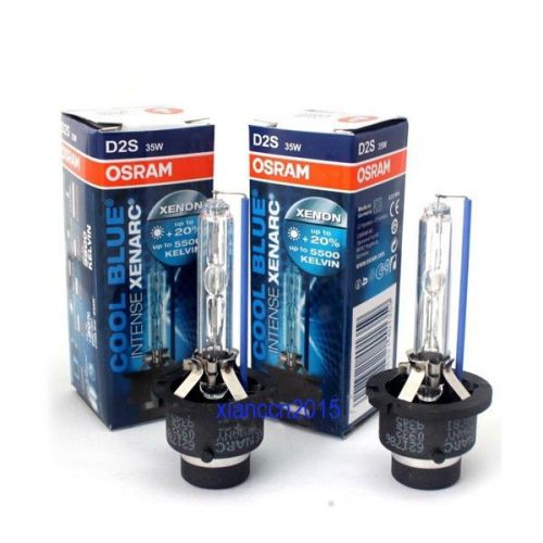 New 2pcs pair osram xenarc d2s 66240cbi original 5500k white oem hid xenon bulbs