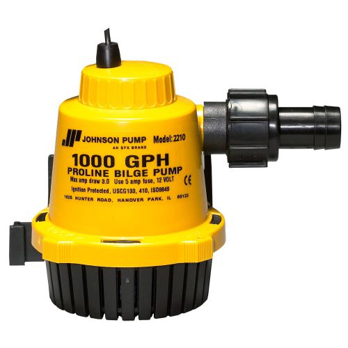 Johnson pump 22102 proline 1000 gph bilge pump