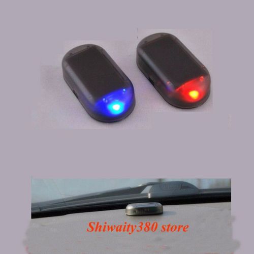 Car emergency warning alarm beacon strobe led flash solar night anti-theif light