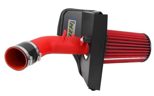 Aem 2015 cold air intake system for subaru wrx sti 2.5l h4 - wrinkle red