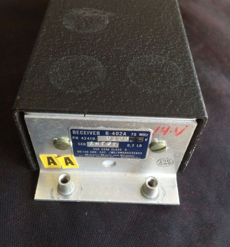 Aircraft marker beacon receiver r-402a