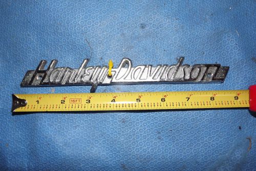 Harley davidson 1954 style set of tank emblems shovelhead panhead knucklehead