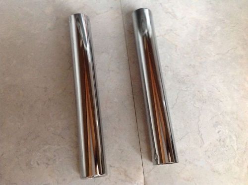 Left or right  exhaust muffler tail pipe chrome tip for vw beetle / super beetle