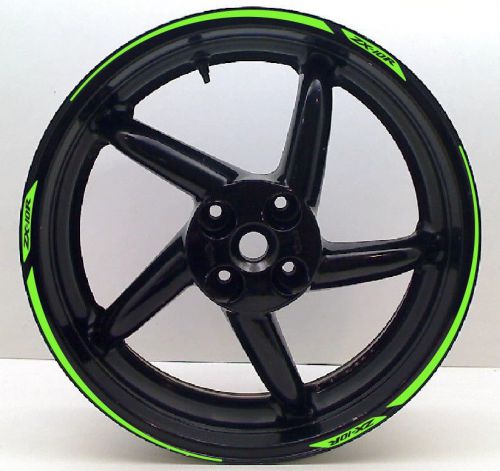 12 x kawasaki zx 10r wheel rim decals stickers