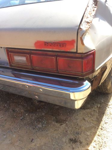 1981 chevrolet citation right tail light