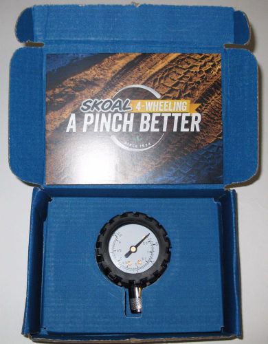 Skoal 4-wheeling a pinch better promo tire pressure gauge nib