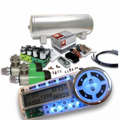 Helix dual compressor 2 preset digital air suspension controller kit (no bags)