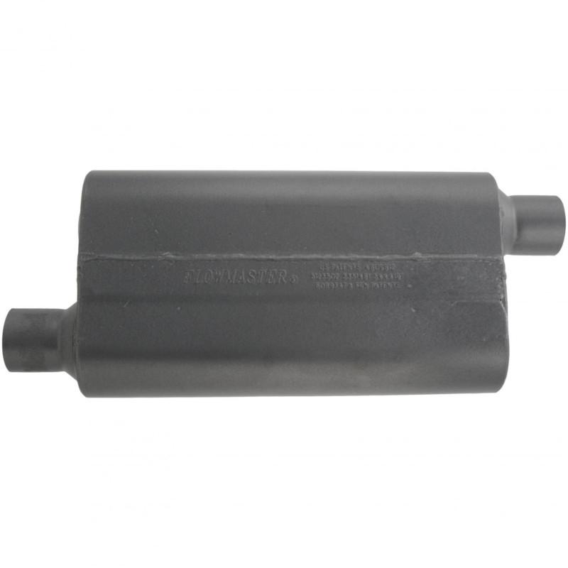 Flowmaster 50 delta muffler 409s - 2.50 offset in / 2.50 offset out - moderate