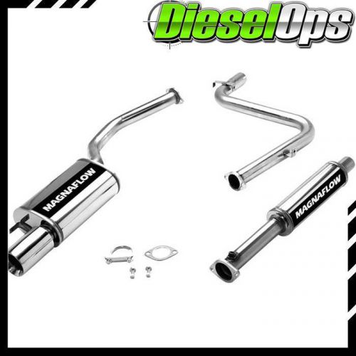 Magnaflow 15775 2.25&#034; cat-back ss exhaust for mitsubishi eclipse 2.4l/3.0l 2000