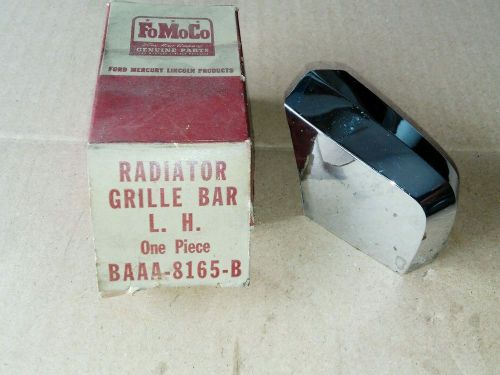 Nos - 1953 &amp; ford - f100  -  lh side  , grill tooth / bar - unused -baaa-8165