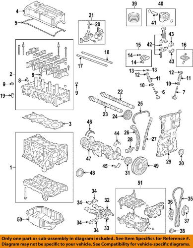 Honda oem 02-10 civic-balance shaft 13420rac000