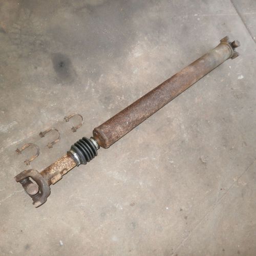 92-93 ford f150 m5r2 driveshaft drive shaft front 4wd 4x4 5.0 5 speed manual m/t