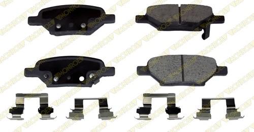 Monroe gx1033 brake pad or shoe, rear-monroe prosolution ceramic brake pad