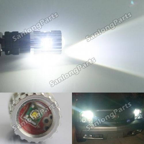 For daytime running light canbus 3157 t25 xenon white cree led 50w in total