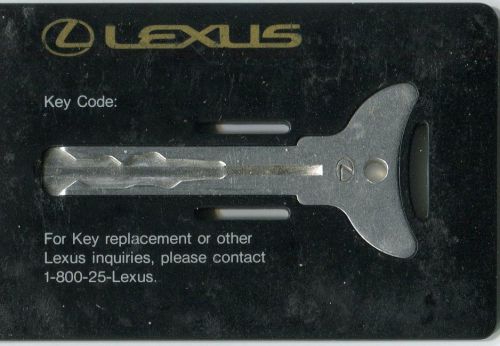 Lexus oem factory credit card wallet purse spare key holder