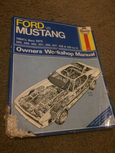 Haynes 357 mustang v8 • 1964 ½ - 1973  • owners workshop manual