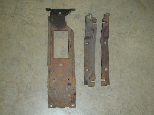 1975-1980 chevy truck, k5 blazer core support grill brackets