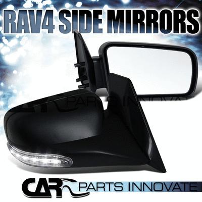 1997-2001 toyota rav4 abs mustang style power mirrors+led signal