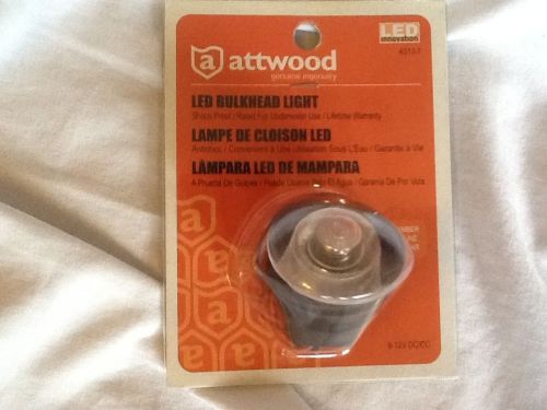 Nip led bulkhead light attwood~amber~6313-7~cheap!