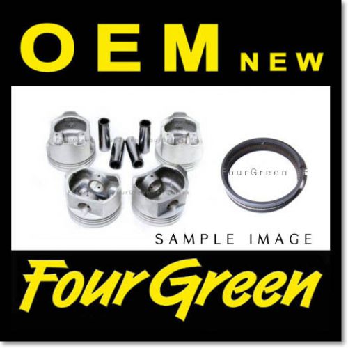 Piston + ring set for 95-99 accent 1.5l sohc scoupe [2341022410][x4][2304022010]