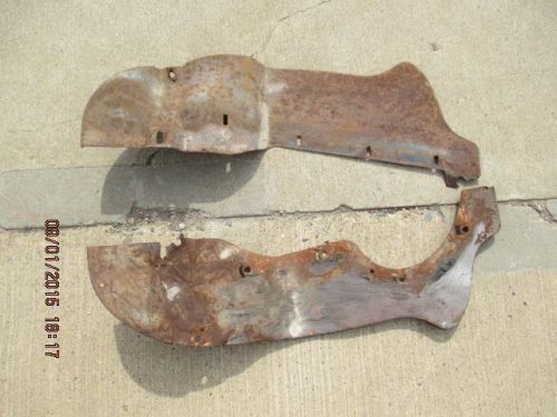 1962 plymouth splash shield left drivers pair right good used