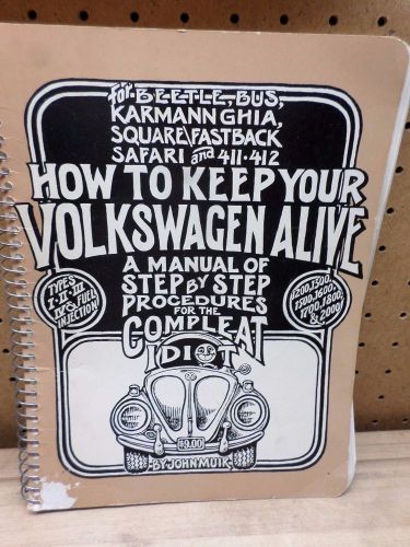 How to keep your volkswagen alive muir manual beetle bus ghia safari 411 412