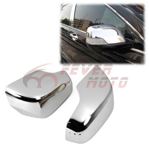 For 2007-2011 honda crv triple chrome side door rear mirror cover cap trim fm