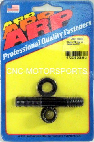 Arp oil pump stud kit 230-7002 sb chevy  black oxide 12 point head