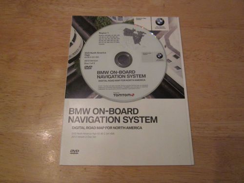 2012 update bmw navigation system high ver. dvd eastern state oem 750li 760li x3