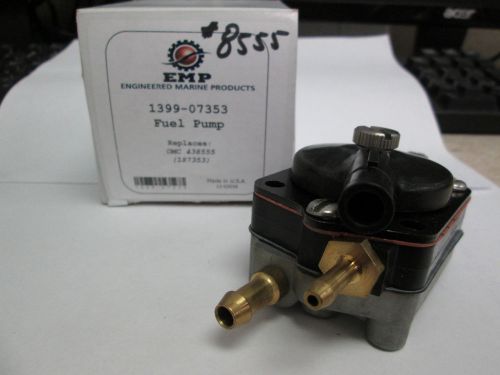 Emp #1399-07353 fuel pump replaces omc #438555 free shipping