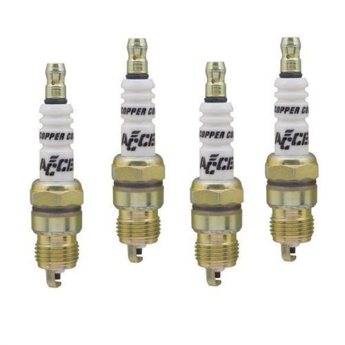 Accel 0274-4 spark plug 4-pack 14mm - .460&#034; reach - 5/8 hex heat range 4