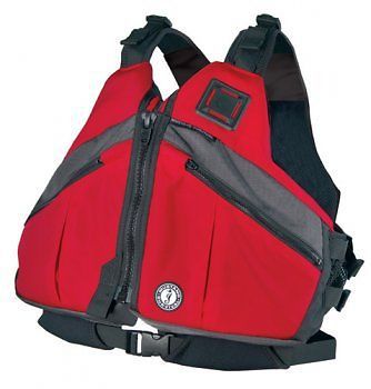 Mustang deluxe kayak canoe life jacket large new vest