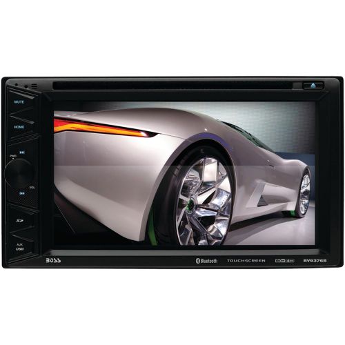 Boss bv9366b 6.2&#034; double-din in-dash dvd/mp3/cd &amp; am/fm receiver with bluetoo...