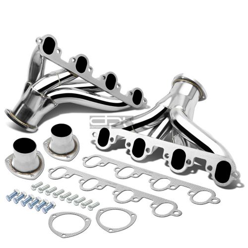 For 429/460 ford sbc small block hugger shorty ss exhaust racing header+gasket