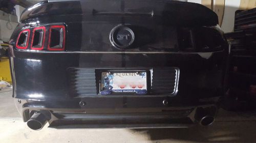 Rear splitter 2013-2014 mustangs v6 &amp; gt w/o boss/cs rear diffuser