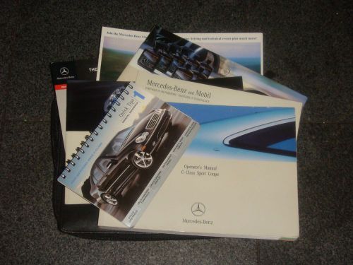 2005 mercedes c class sport coupe owners manual