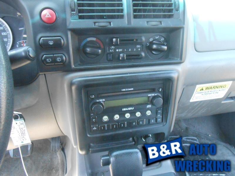 Radio/stereo for 03 04 isuzu rodeo ~ 4 dr recvr am-fm-6cd-cass 4 spkrs