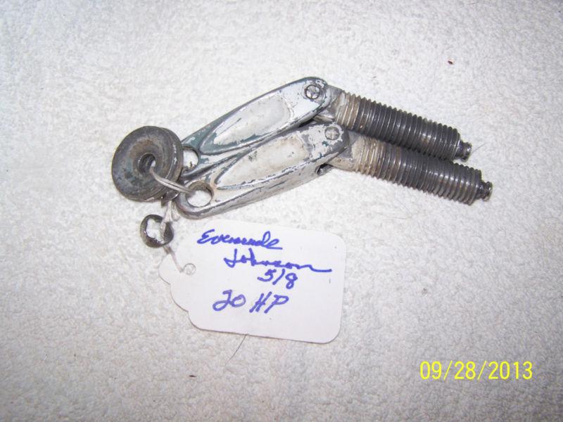 Evinrude/johnson transom clamp screws/washers/lock washers 5/8 in.