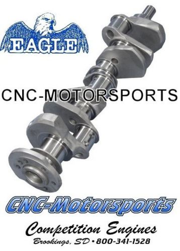 Sb chevy 350 43-45 pound eagle featherweight 4340 forged crankshaft 3.500 stroke