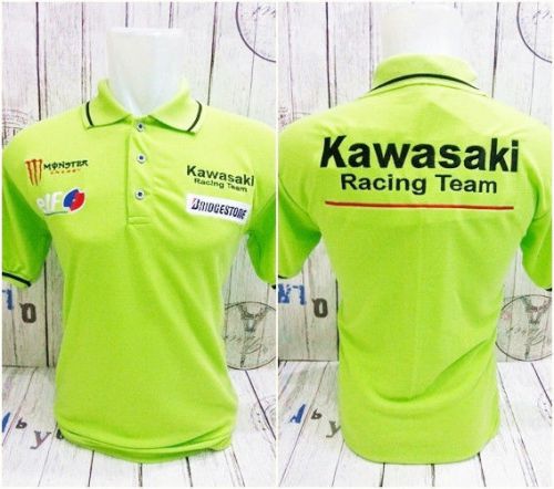 2016 kawasaki racing team zx polo shirt ninja sbk moto cross m l xl asian sz