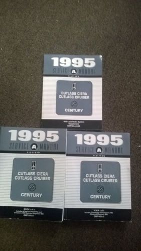 1995 oldsmobile cutlass ciera/cruiser/buick century 3 vol shop manuals