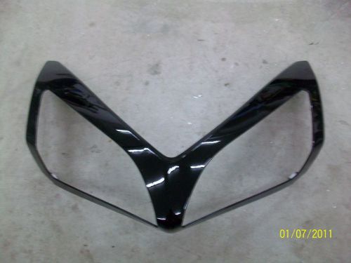 Brand new yamaha rx-1,warrior headlight trim fairing black mask,nytro,rage,vecto