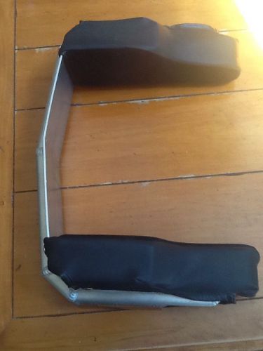 Racing safety padded headrest new old stock 17&#034; x 13&#034; bolt on circletrack