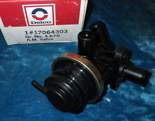 Nos 1976-1985 cadillac a.m. valve air low vac gm #17064303 seville eldorado oem