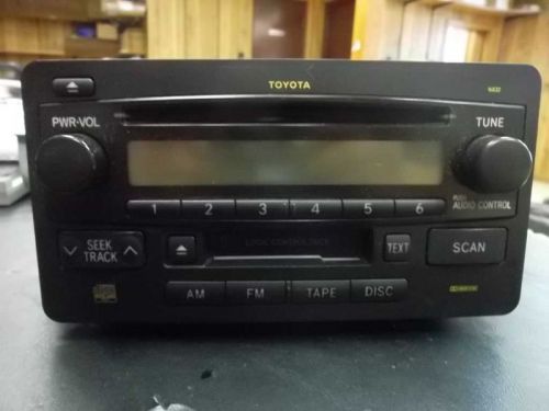 Radio cd player toyota sequoia 03 04 05 06 07 2007 2006 2005 2004 2003