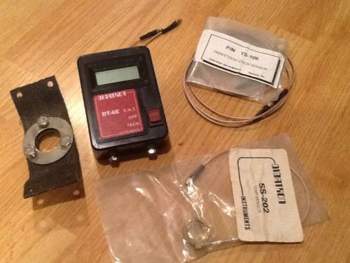 Vintage race kart digatron dt6e tach/temp (with new leads)