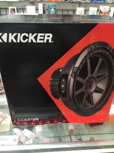 Kicker 43cvr124 400w rms 12&#034; compvr dual 4 ohm car subwoofer car audio sub